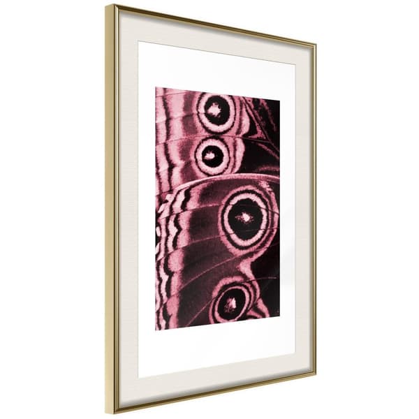 Inramad Poster / Tavla - Butterfly Wings
