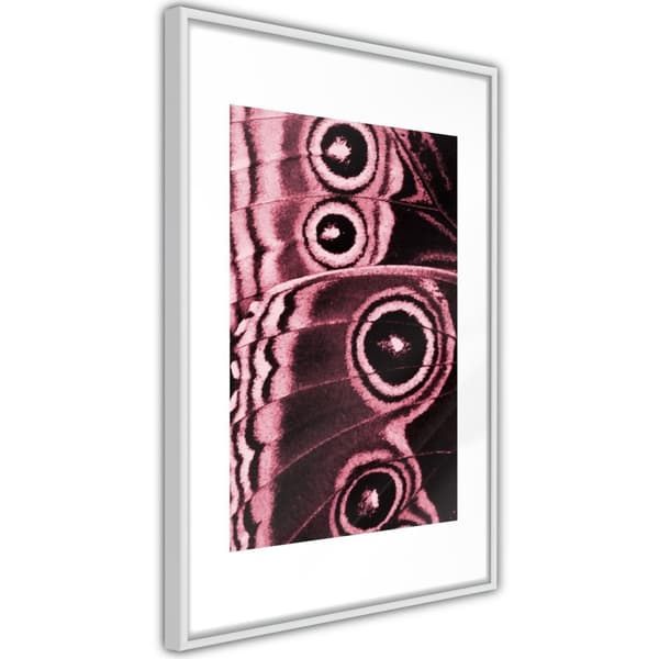 Inramad Poster / Tavla - Butterfly Wings