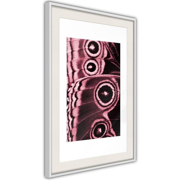 Inramad Poster / Tavla - Butterfly Wings