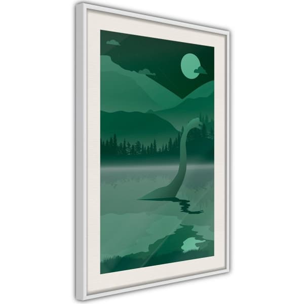 Inramad Poster / Tavla - Loch Ness [Poster]
