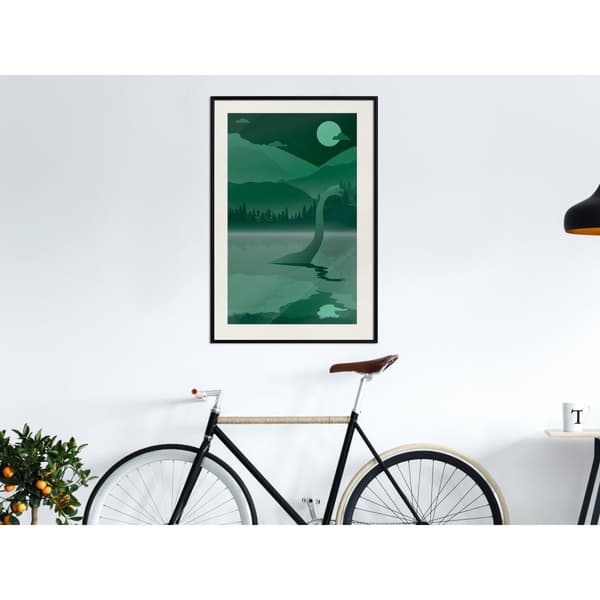 Inramad Poster / Tavla - Loch Ness [Poster]