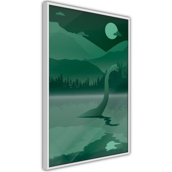 Inramad Poster / Tavla - Loch Ness [Poster]
