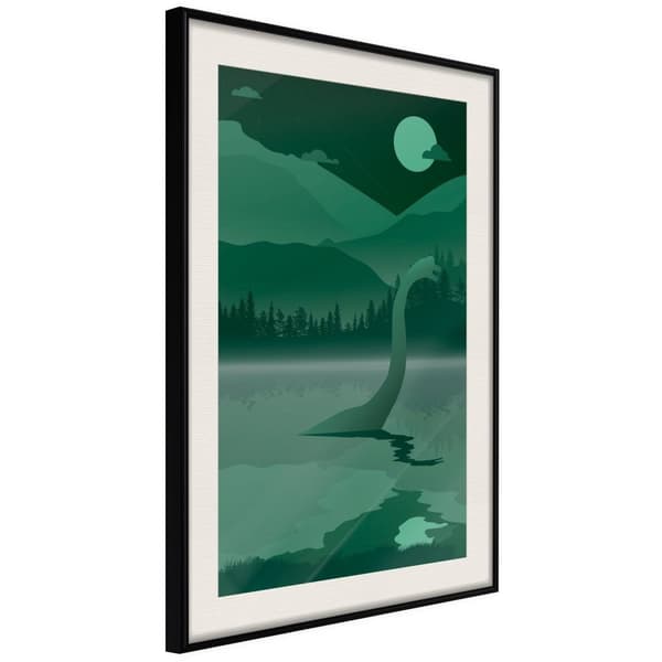 Inramad Poster / Tavla - Loch Ness [Poster]