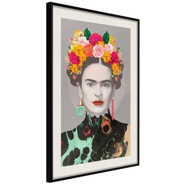 Inramad Poster / Tavla - Charismatic Frida