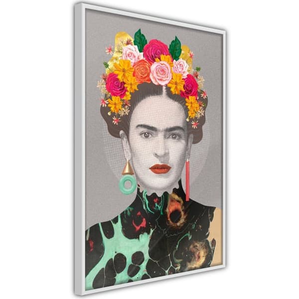 Inramad Poster / Tavla - Charismatic Frida