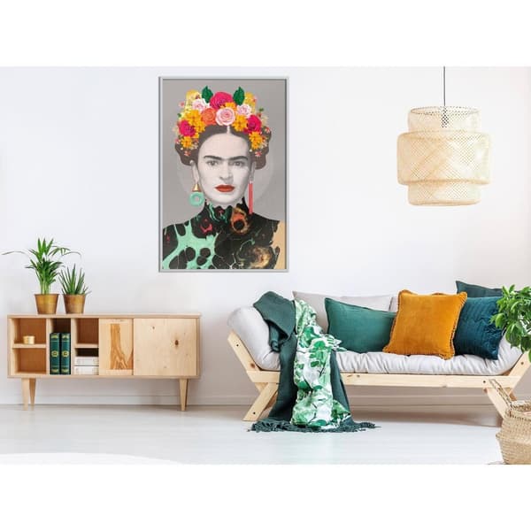 Inramad Poster / Tavla - Charismatic Frida