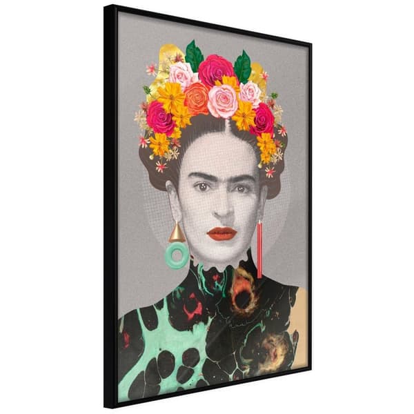 Inramad Poster / Tavla - Charismatic Frida