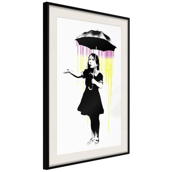 Inramad Poster / Tavla - Banksy: Nola