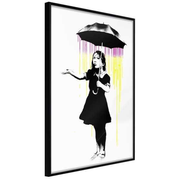 Inramad Poster / Tavla - Banksy: Nola