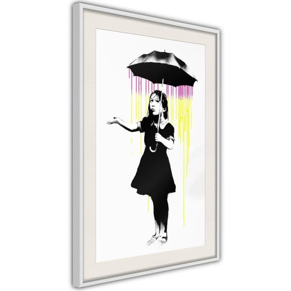 Inramad Poster / Tavla - Banksy: Nola