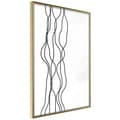 Miniatyrbild 1 av 11: Inramad Poster / Tavla - Wavy Lines