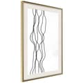 Miniatyrbild 9 av 11: Inramad Poster / Tavla - Wavy Lines