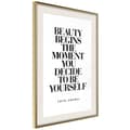 Miniatyrbild 9 av 11: Inramad Poster / Tavla - Beginning of the Beauty