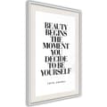 Miniatyrbild 1 av 11: Inramad Poster / Tavla - Beginning of the Beauty