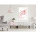 Miniatyrbild 7 av 11: Inramad Poster / Tavla - Pale Pink Monstera