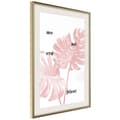 Miniatyrbild 10 av 11: Inramad Poster / Tavla - Pale Pink Monstera
