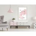 Miniatyrbild 11 av 11: Inramad Poster / Tavla - Pale Pink Monstera