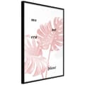 Miniatyrbild 1 av 11: Inramad Poster / Tavla - Pale Pink Monstera