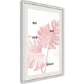 Miniatyrbild 1 av 11: Inramad Poster / Tavla - Pale Pink Monstera