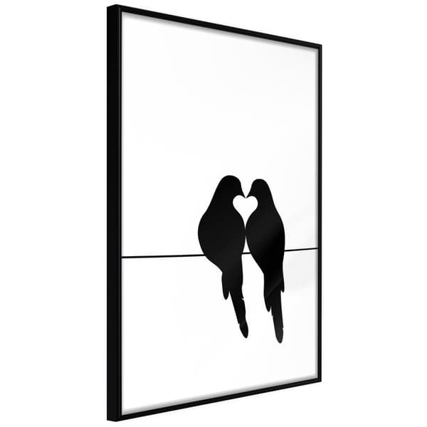 Inramad Poster / Tavla - Crush