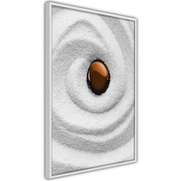 Inramad Poster / Tavla - Sekitei Vit ram 40x60