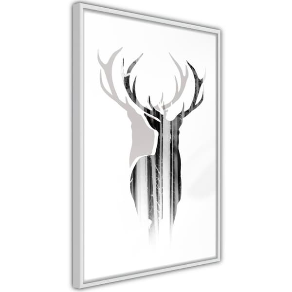 Inramad Poster / Tavla - Guardian of the Forest