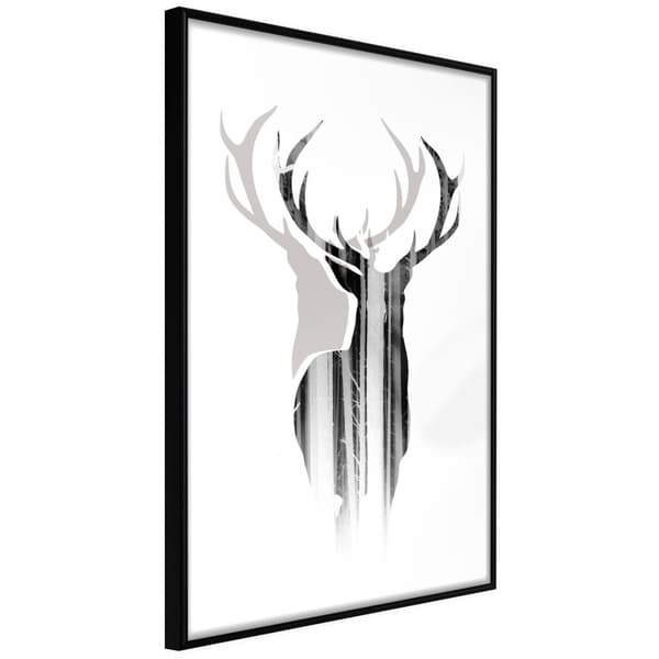Inramad Poster / Tavla - Guardian of the Forest