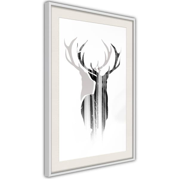 Inramad Poster / Tavla - Guardian of the Forest