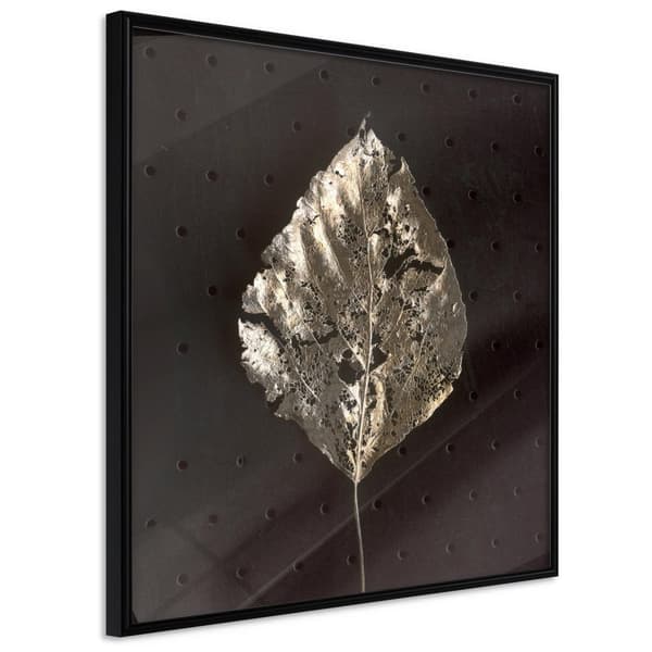 Inramad Poster / Tavla - Time Goes By Svart ram 50x50