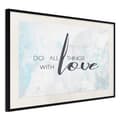 Miniatyrbild 4 av 11: Inramad Poster / Tavla - With Love