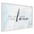 Miniatyrbild 8 av 11: Inramad Poster / Tavla - With Love