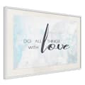 Miniatyrbild 1 av 11: Inramad Poster / Tavla - With Love