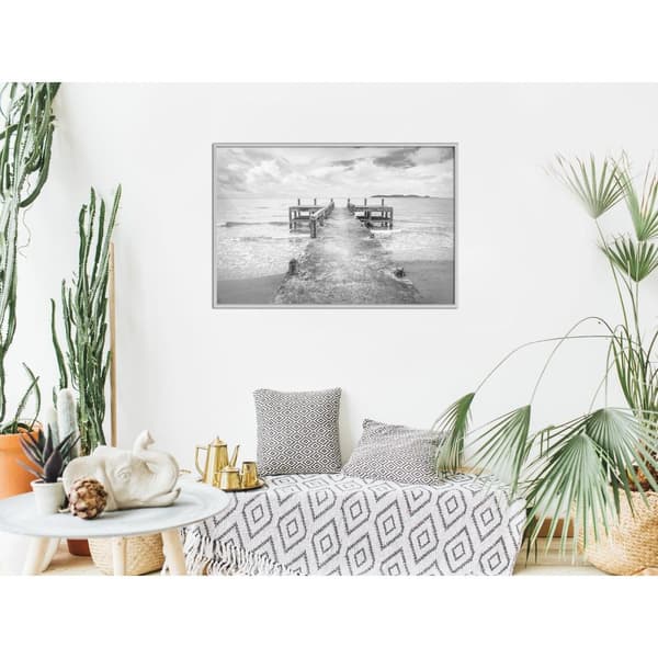Inramad Poster / Tavla - Old Pier
