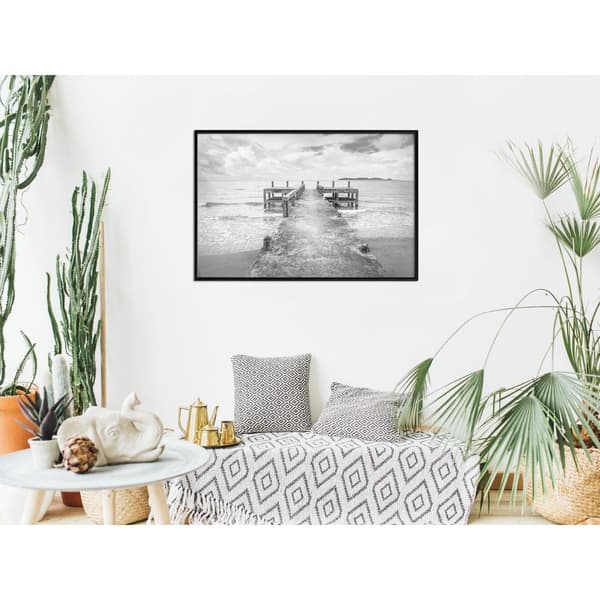 Inramad Poster / Tavla - Old Pier