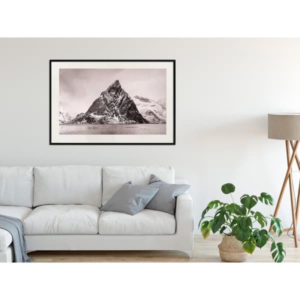 Inramad Poster / Tavla - Stark Landscape