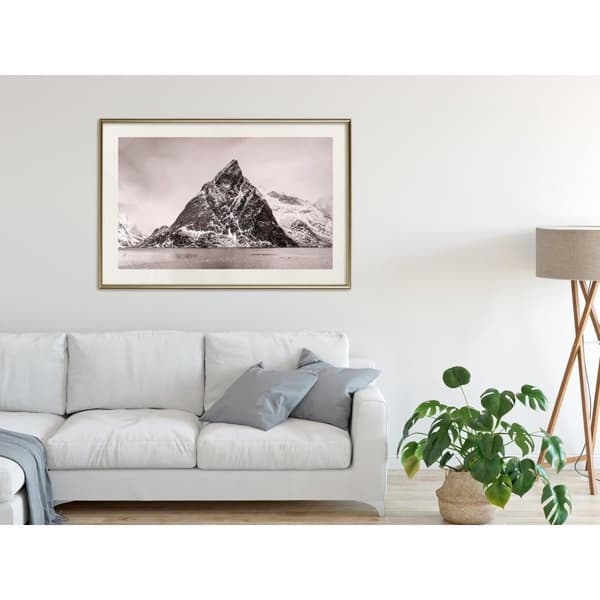 Inramad Poster / Tavla - Stark Landscape