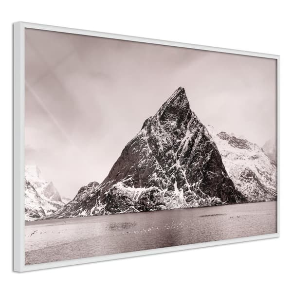 Inramad Poster / Tavla - Stark Landscape