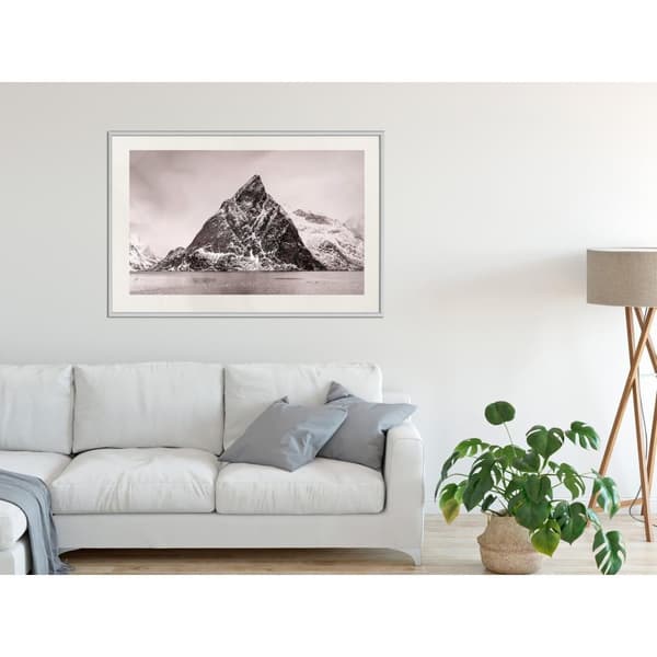 Inramad Poster / Tavla - Stark Landscape