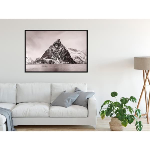 Inramad Poster / Tavla - Stark Landscape
