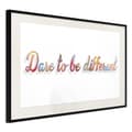 Miniatyrbild 4 av 11: Inramad Poster / Tavla - Dare to Be Yourself