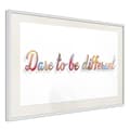 Miniatyrbild 1 av 11: Inramad Poster / Tavla - Dare to Be Yourself