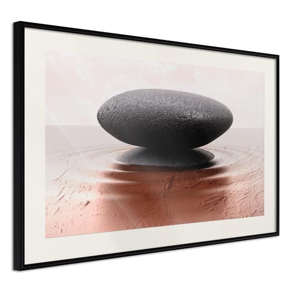 Inramad Poster / Tavla - Balance