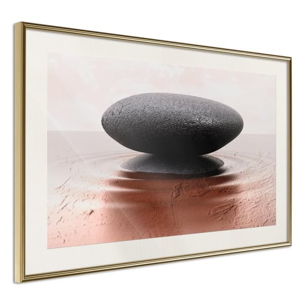 Inramad Poster / Tavla - Balance