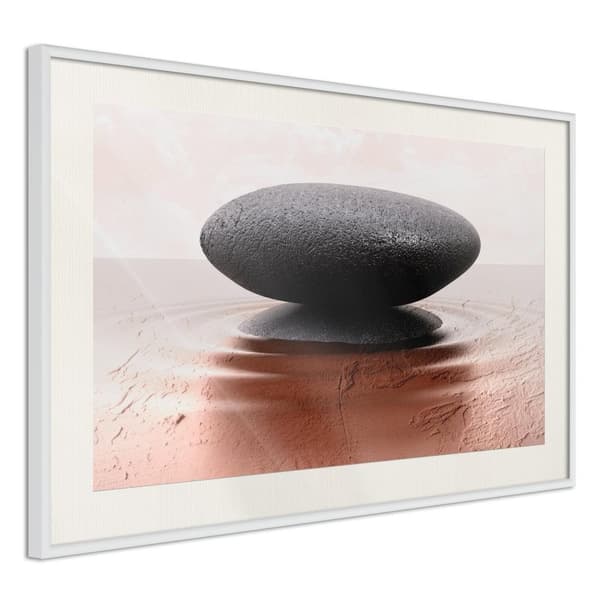 Inramad Poster / Tavla - Balance
