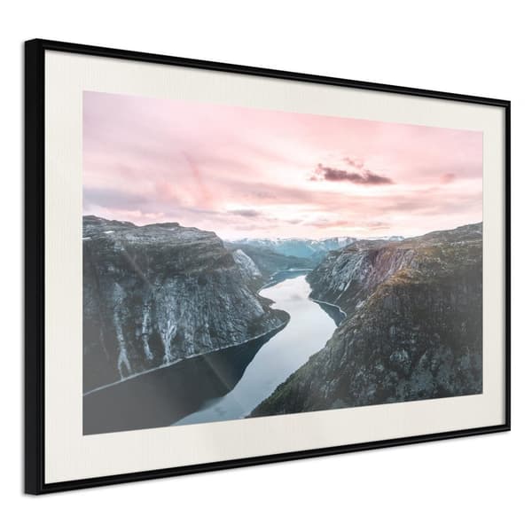 Inramad Poster / Tavla - Stunning View