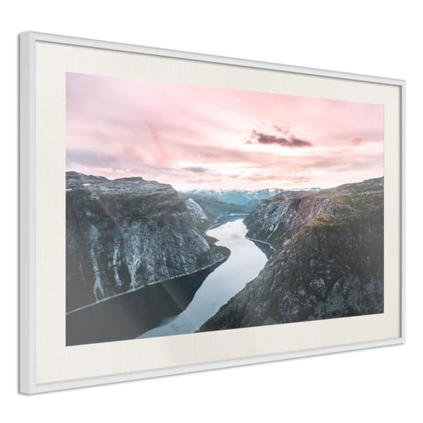 Inramad Poster / Tavla - Stunning View