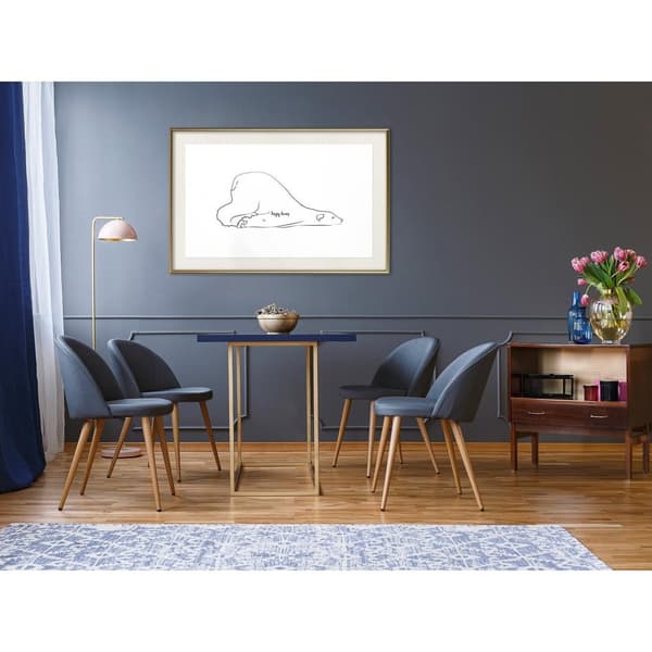 Inramad Poster / Tavla - Resting Polar Bear