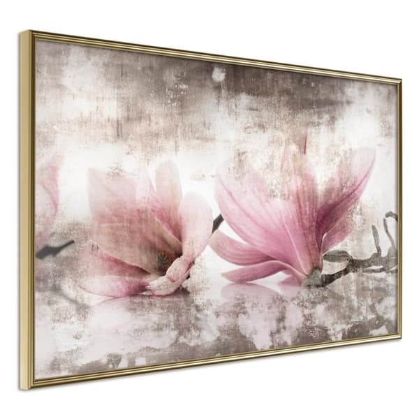 Inramad Poster / Tavla - Picked Magnolias