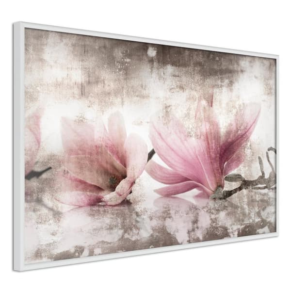 Inramad Poster / Tavla - Picked Magnolias
