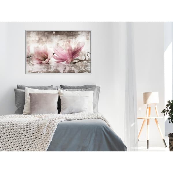 Inramad Poster / Tavla - Picked Magnolias